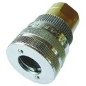 Parker Aluminium Pneumatic Quick Connect Coupling, 3/8 in Female G Heavy Duty Series 1095EL-12