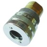 Parker Aluminium Pneumatic Quick Connect Coupling, 3/8 in Female G Heavy Duty Series 1095EL-12