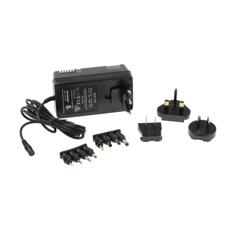 Ansmann Battery Pack Charger 14V, 4.2 V NiCd, NiMH Compatible 800mA Plug-In Charger with AUS, UK, EU, US Plug for 2019-3003