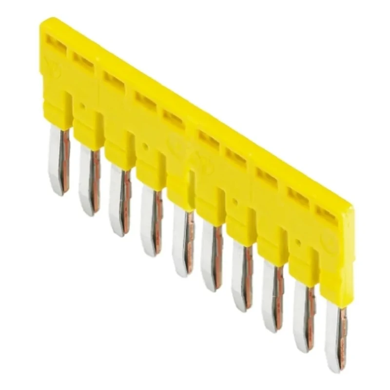 Wieland WST Series Yellow Jumper Bar for Use with DIN Rail Terminal Block Z7.261.2027.0