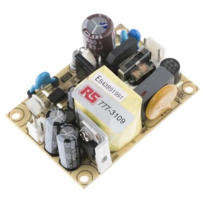 MEAN WELL Switching Power Supply EPS-15-5 5V DC 15W Universal AC Input 85-264V, Chassis Mount EPS-15-5