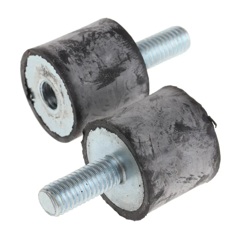 FIBET M8 x 20 mm Anti-Vibration Mount Male to Female Bobbin with 36.1 daN Compression, 25 mm OD, 22 mm Height 2522VD20-45