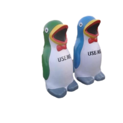 parth-frp-coloured-penguin-shaped-dustbin-27766