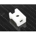 RS PRO White Screw Cable Tie Mount 5 mm x 10 mm x 15 mm 666-717