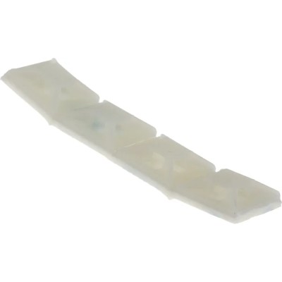 RS PRO Natural Screw Cable Tie Mount 2.5 mm x 13 mm x 13 mm 666-751