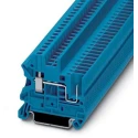 Phoenix Contact Blue Feed Through Terminal Block 0.14mm² to 4 mm², 1-Level, Screw Termination, 500V, 24A Current 3045020