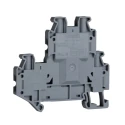 Phoenix Contact UTTB4-PV Series Double Level Feed Through Terminal Block Grey, 0.14mm² to 6 mm², 2-Level, Screw 3044733