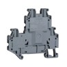 Phoenix Contact UTTB4-PV Series Double Level Feed Through Terminal Block Grey, 0.14mm² to 6 mm², 2-Level, Screw 3044733