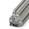 Phoenix Contact Grey 2-Level Feed Through Component Terminal Block UKK Series, 0.2-4 mm² Cable CSA, Screw 2791016