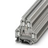 Phoenix Contact Grey 2-Level Feed Through Component Terminal Block UKK Series, 0.2-4 mm² Cable CSA, Screw 2791016