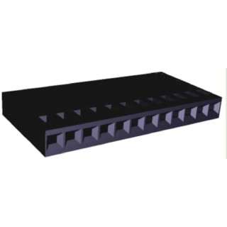 TE Connectivity AMPMODU MOD IV Female Connector Housing 2.54 mm Pitch 14 Way 1 Row Straight 2-87499-5