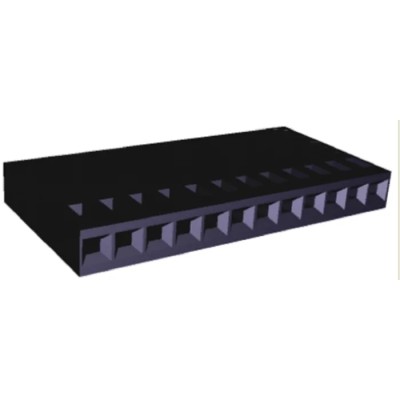 TE Connectivity AMPMODU MOD IV Female Connector Housing 2.54 mm Pitch 14 Way 1 Row Straight 2-87499-5