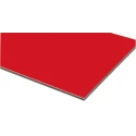 RS PRO Red Aluminium Composite Sheet 600 mm x 600 mm 3 mm Thick 778-1706