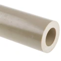 RS PRO Beige Polyetheretherketone Round PEEK Tubing 300 mm Length, 40 mm OD, 25 mm ID 778-1734