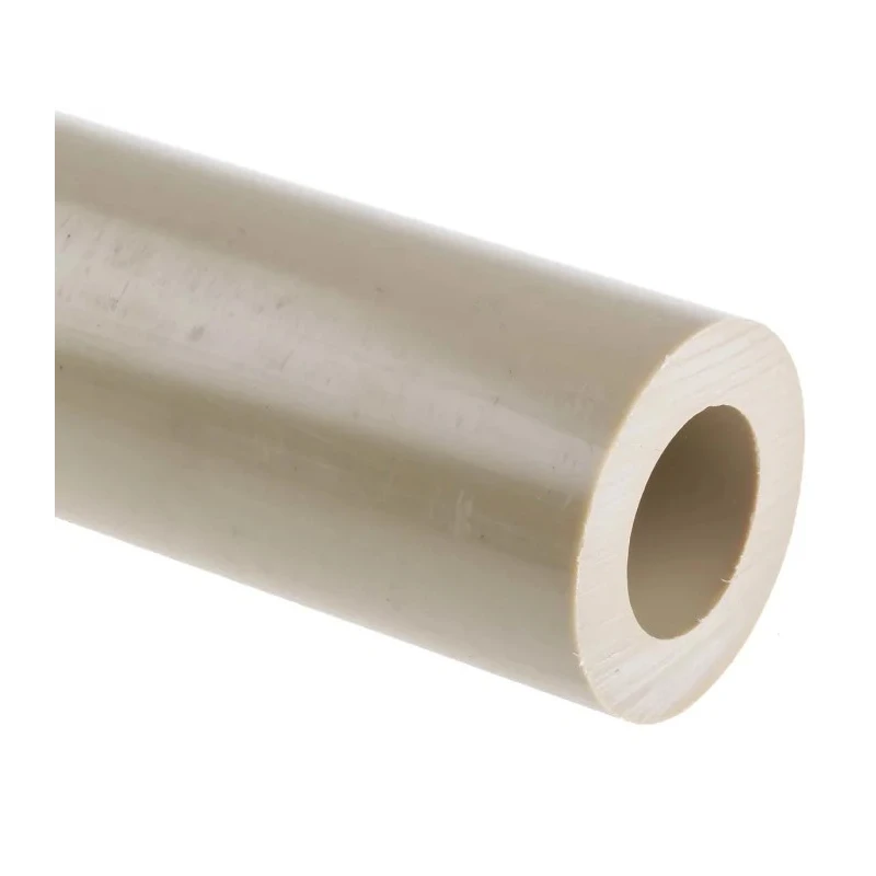RS PRO Beige Polyetheretherketone Round PEEK Tubing 300 mm Length, 40 mm OD, 25 mm ID 778-1734