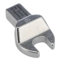 STAHLWILLE Open Ended Insert Spanner Head, 10 mm Size, 9 x 12 mm Insert, Alloy Steel, Chrome Finish 58211010