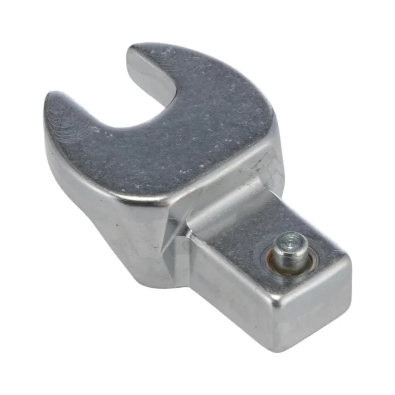 STAHLWILLE Open Ended Insert Spanner Head, 10 mm Size, 9 x 12 mm Insert, Alloy Steel, Chrome Finish 58211010