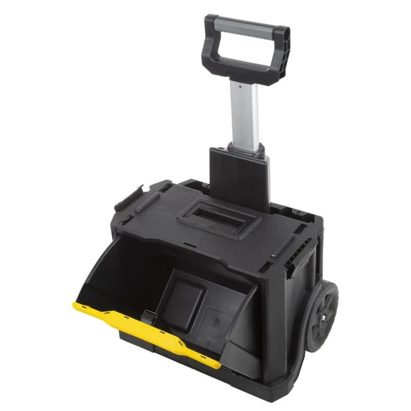 Stanley 2 Drawer Wheeled Aluminium Tool Cabinet Module 35kg Load Capacity 1-79-206
