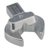 STAHLWILLE Open Ended Insert Spanner Head Alloy Steel 16 mm Size, 9 x 12 mm Insert, Chrome Finish 58211016