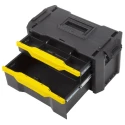 Stanley 2 Drawer Wheeled Aluminium Tool Cabinet Module 35kg Load Capacity 1-79-206