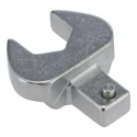 STAHLWILLE Open Ended Insert Spanner Head Alloy Steel 16 mm Size, 9 x 12 mm Insert, Chrome Finish 58211016