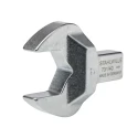 STAHLWILLE Open Ended Insert Spanner Head with 14 x 18 mm Insert Size, 27 mm, Alloy Steel, Chrome Finish 58214027