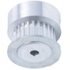 RS PRO Aluminium Timing Belt Pulley 6.4 mm Belt Width, 2 mm Pitch, 24 Tooth P24MXL025FB