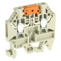 Wieland WK Series Knife Disconnect Terminal Block Grey, 0.5mm² to 4 mm², 2 Position, 1-Level, Screw 57.504.2055.0