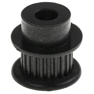 RS PRO Timing Belt Pulley Glass Filled Polycarbonate Bore Diameter 6 mm Pitch 2 mm 22 Teeth PP22MXL025M