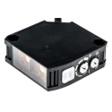 Omron Diffuse Photoelectric Sensor, Block Sensor, 300 mm Detection Range, Relay Output, Red LED, IP64, Wire E3JK-DR12 2M