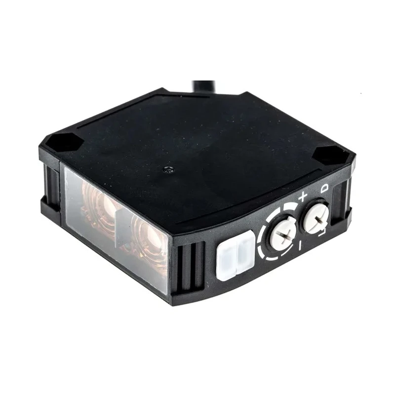 Omron Diffuse Photoelectric Sensor, Block Sensor, 300 mm Detection Range, Relay Output, Red LED, IP64, Wire E3JK-DR12 2M
