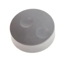 RS PRO 38.6 mm Diameter Grey Polyvinyl Chloride Potentiometer Knob for 6 mm Shaft Screw Fix 777-7306