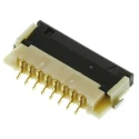 Hirose FH12 1 mm Pitch 8 Way Right Angle Female FPC Connector ZIF Bottom Contact FH12