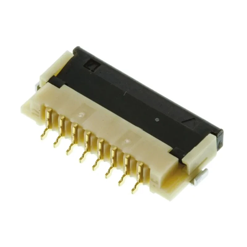 Hirose FH12 1 mm Pitch 8 Way Right Angle Female FPC Connector ZIF Bottom Contact FH12
