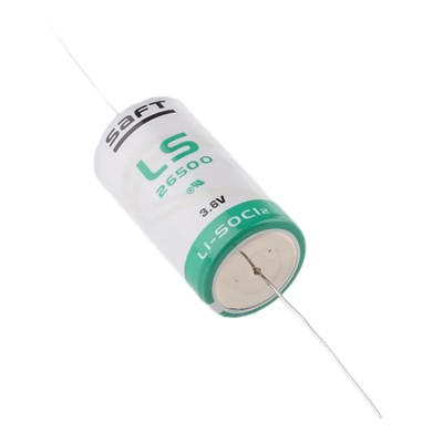 Saft LS 26500 3.6 V Lithium Thionyl Chloride C Battery 7.7 Ah LS26500CNA