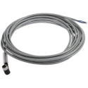 Pepperl + Fuchs Female 4 Way Right Angle to Unterminated Free End Sensor Actuator Cable PVC Jacket Grey 5 m V31-WM-5M-PVC