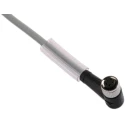 Pepperl + Fuchs Female 4 Way Right Angle to Unterminated Free End Sensor Actuator Cable PVC Jacket Grey 5 m V31-WM-5M-PVC