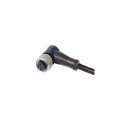 Cynergy3 Sensor Actuator Cable 4-Way M12 Connector 10 m Length Black PUR Jacket 