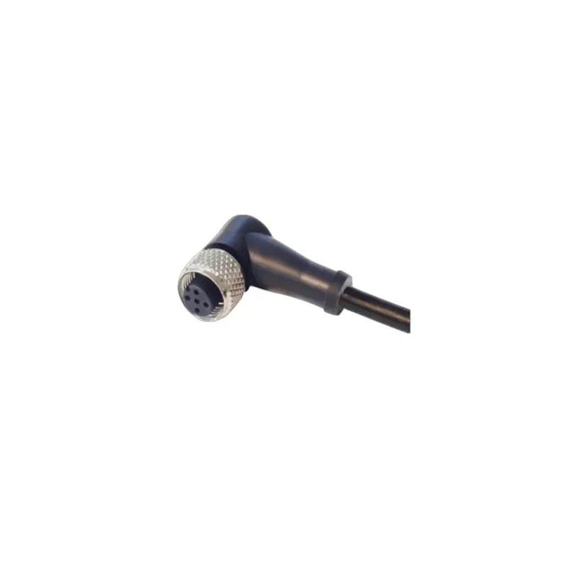 Cynergy3 Sensor Actuator Cable 4-Way M12 Connector 10 m Length Black PUR Jacket 