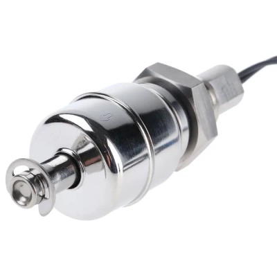 Cynergy3 SSF23 Series Vertical Float Switch Stainless Steel Housing Nitrile Rubber Gasket 1m Cable 300V AC/DC 500mA SSF23X100