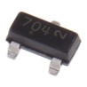 onsemi N-Channel MOSFET, 380 mA, 60 V Enhancement Mode, 3-Pin SOT-23 Package 2N7002KT1G