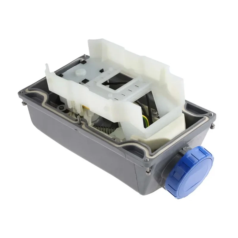 Scame Blue Panel Mount Industrial Power Connector 16A 230V IP67 Rated 2P+PE IP67