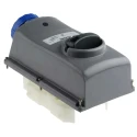Scame Blue Panel Mount Industrial Power Connector 16A 230V IP67 Rated 2P+PE IP67
