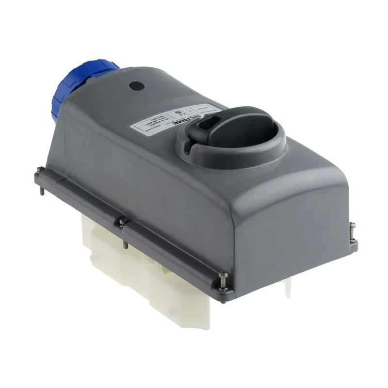 Scame Blue Panel Mount Industrial Power Connector 16A 230V IP67 Rated 2P+PE IP67