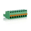Phoenix Contact Pluggable Terminal Block 8-Contact 5.08 mm Pitch 1 Row Polyamide Housing 630V 12A 1873113