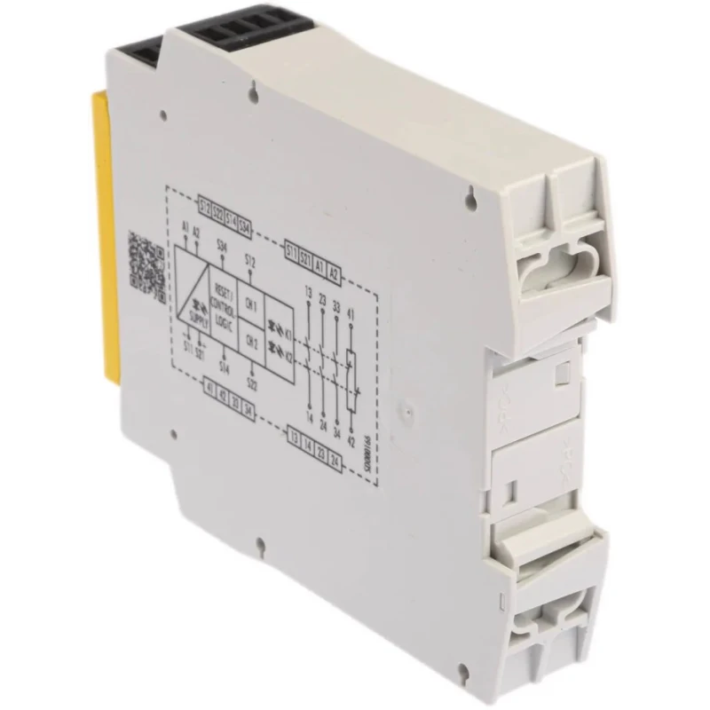 Wieland 24V DC Safety Relay with 3 Safety Contacts and 1 Auxiliary Contact R1.188.3580.0