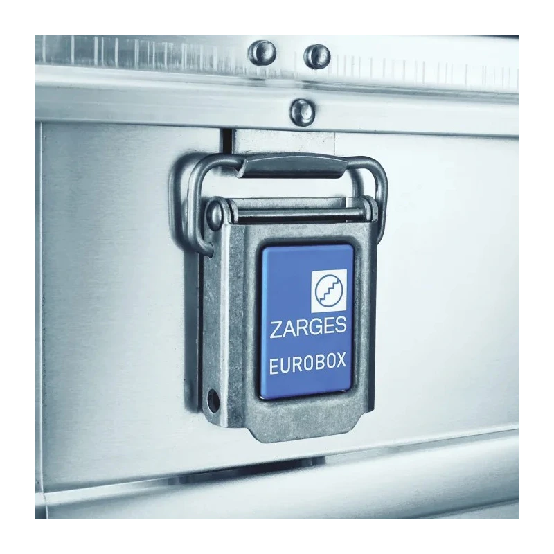Zarges EUROBOX Metal Waterproof Watertight Transit Case Aluminium 400 mm x 600 mm x 340 mm 40707