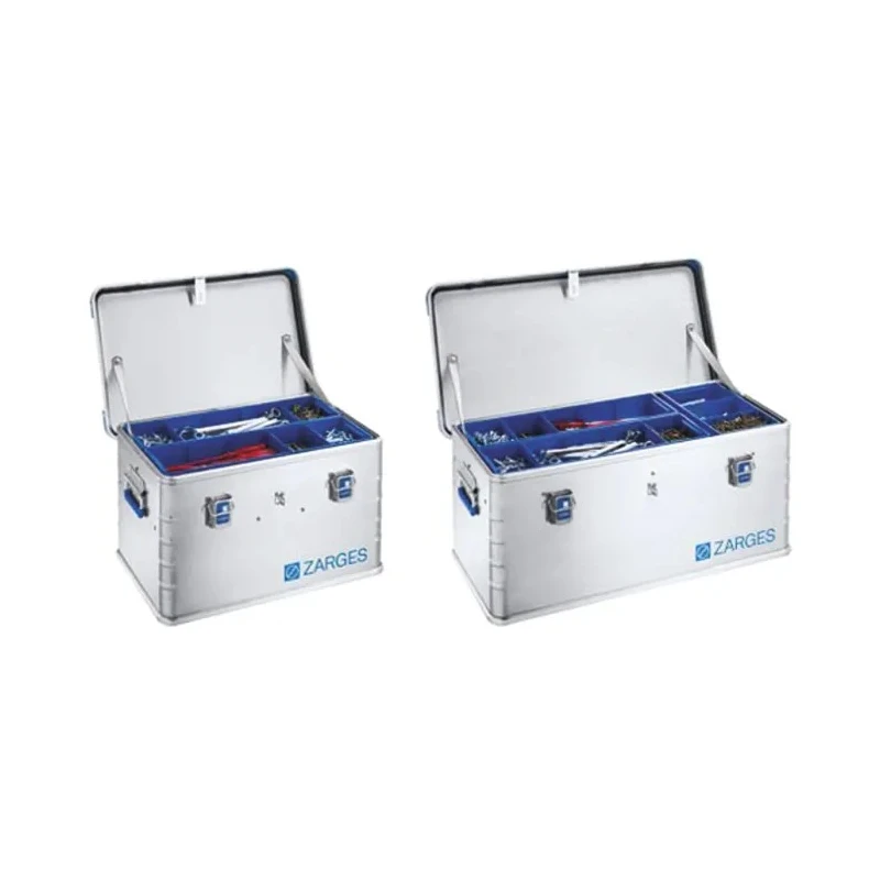 Zarges EUROBOX Metal Waterproof Watertight Transit Case Aluminium 400 mm x 600 mm x 340 mm 40707