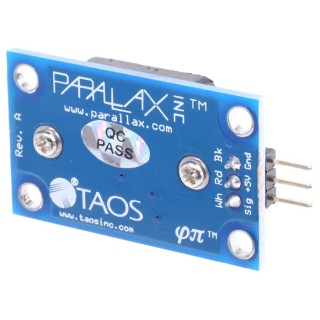 Parallax Inc Colour Sensor Development Tool Module 5.0V Serial 1-Wire 44uW/cm² Sensitivity 44x23x17mm 28380