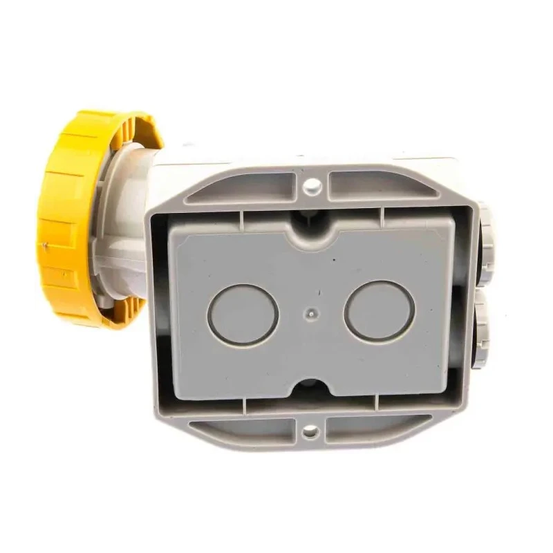 Scame Industrial Power Connector 2P+PE Wall Mount 16A 110V IP66 IP67 OPTIMA-TOP 518.1650T